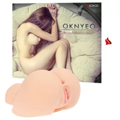 Kokos Oknyeo - realistico masturbatore a torso (color carne)