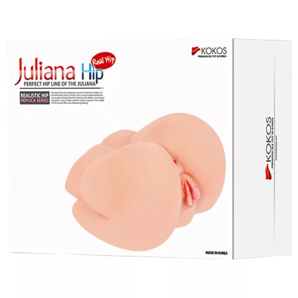Kokos Juliana - masturbatore realistico a torso (color carne)