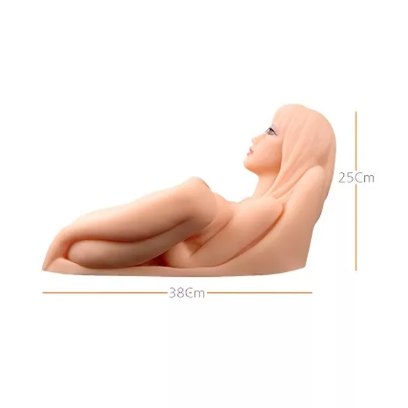 Kokos Hera 3 - masturbatore realistico gigante - colore naturale