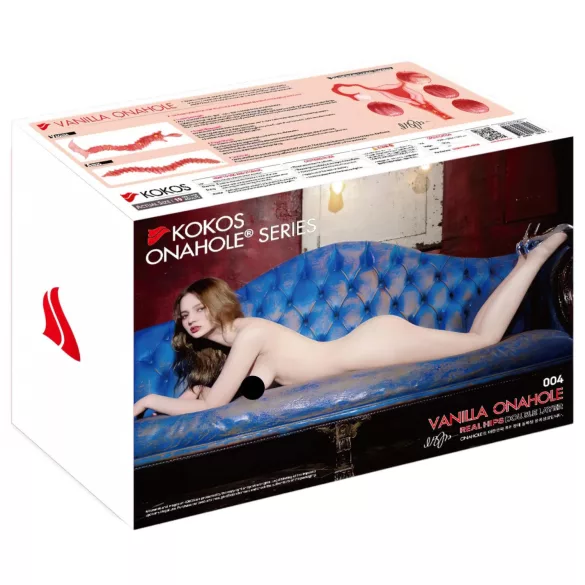 Kokos 004 - masturbatore realistico a torso - pelle naturale