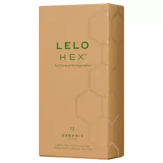   LELO Hex Organic - preservativi ultra sottili lattice naturale 12 pezzi