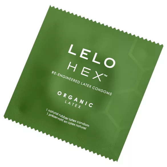 LELO Hex Organic - preservativi ultra sottili lattice naturale 12 pezzi
