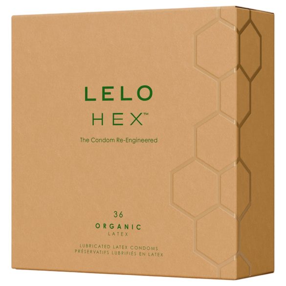 LELO Hex Organic - preservativi di lusso (36 pezzi)