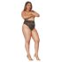 Dreamgirls - slip a vita alta in pizzo (nero)