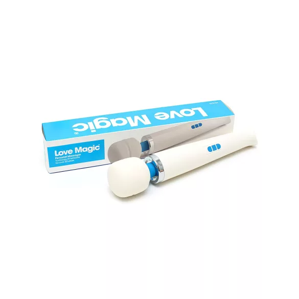 Love Magic Wand - vibratore massaggiante ricaricabile - bianco