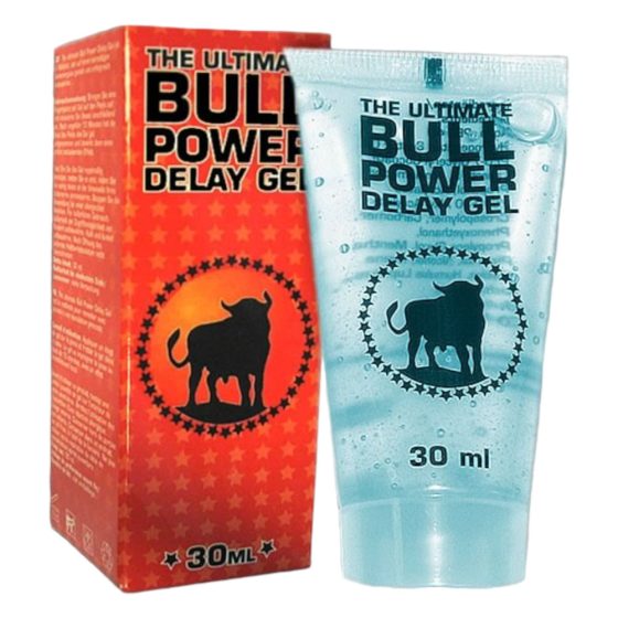 Gel Ritardante dell'Eiaculazione Bull Power - Durata Extra Fino a 30 Minuti (30ml)