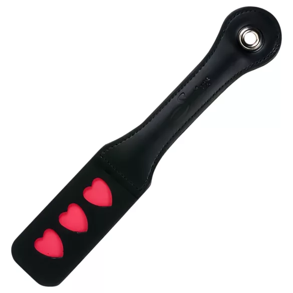 Sportsheets Impression - Paletta a cuore in pelle (nero)