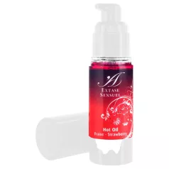   Extase Sensuel - olio da massaggio riscaldante - fragola - 30ml