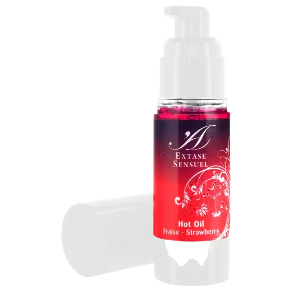 Extase Sensuel - olio da massaggio riscaldante - fragola - 30ml