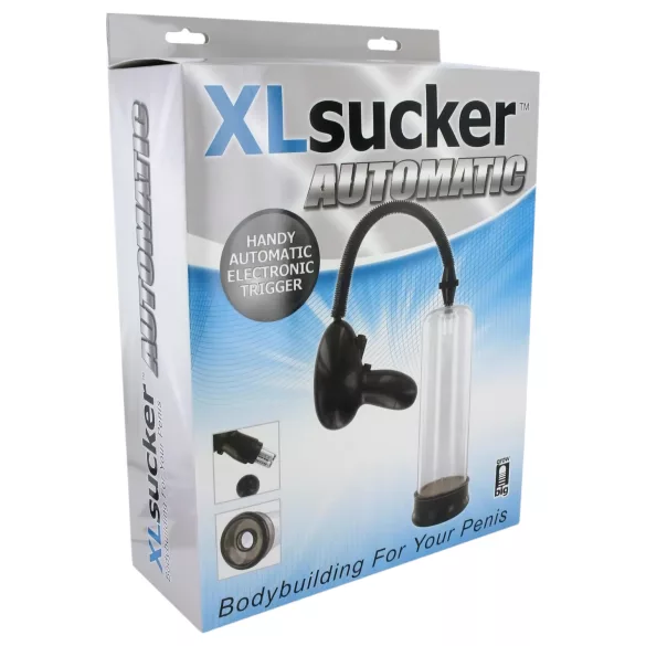 XLSUCKER - pompa automatica per il pene e potenza - trasparente