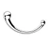 NJOY Pjur Wand - dildo anale a uncino - acciaio inox argento