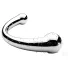 NJOY Pure Wand - dildo ad uncino anale (argento)