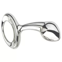 Njoy - plug anale piccolo - metallo argento