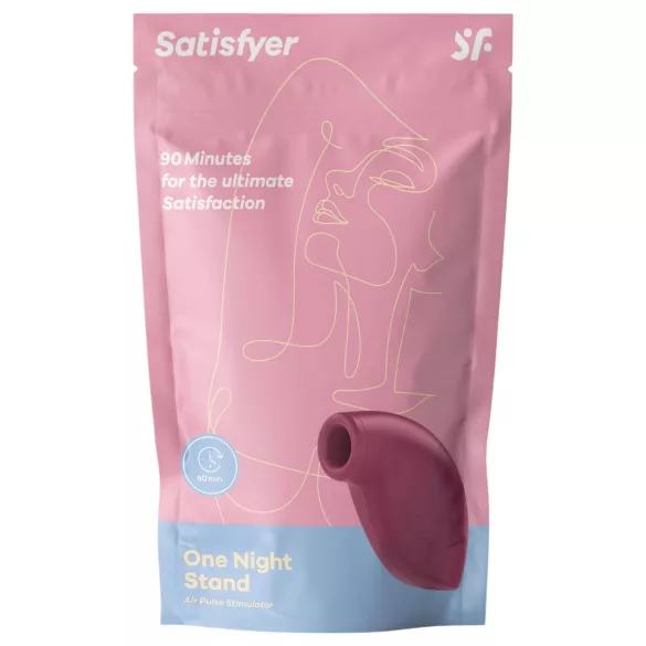Satisfyer One Night Stand - stimolatore clitorideo a onde d’aria - rosso