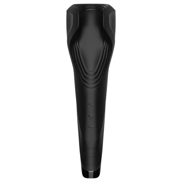 Satisfyer Men Wand - vibratore per glande ricaricabile e impermeabile (nero)
