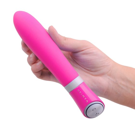 B SWISH Bgood Deluxe - vibratore con asta in silicone (rosa)