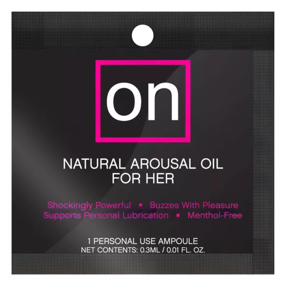 Sensuva ON Arousal Oil - olio intimo per donne (0,3 ml)