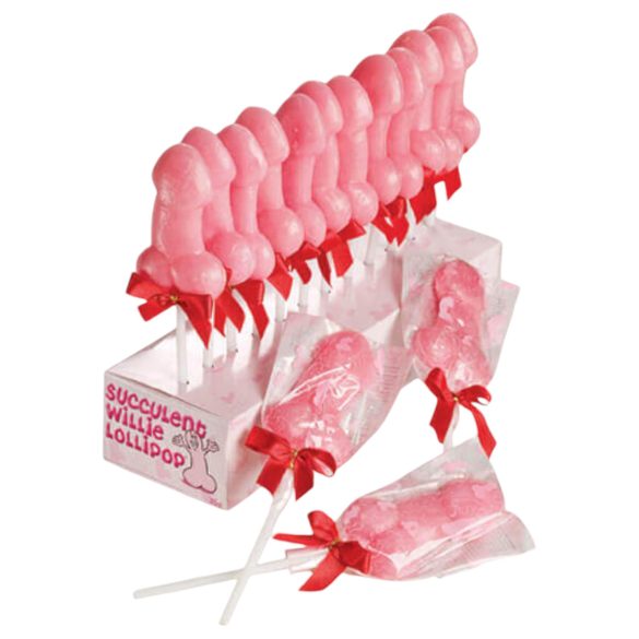 Willie lecca-lecca - lecca-lecca a forma di pene (35g)