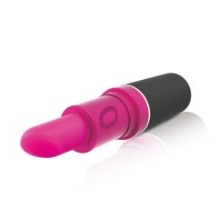 Screaming Lipstick - Vibratore a rossetto (nero-rosa)