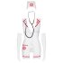 Obsessive - costume infermiera sexy - set 2 pezzi - bianco S/M