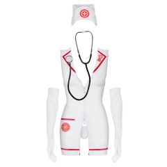   Obsessive Emergency - set di costumi da infermiera - bianco (S/M)