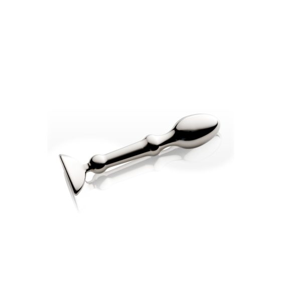 Aneros Tempo - dildo anale unisex in acciaio inossidabile (argento)
