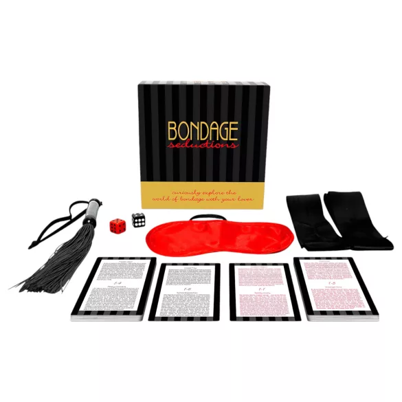 Bondage Seductions - set bondage per coppia - gioco erotico in inglese