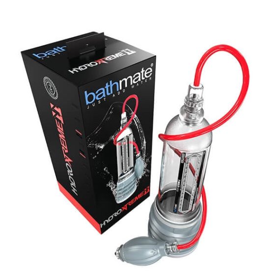 BathMate Xtreme Hydromax 11 - Set di Pompa Idraulica per Pene (trasparente)