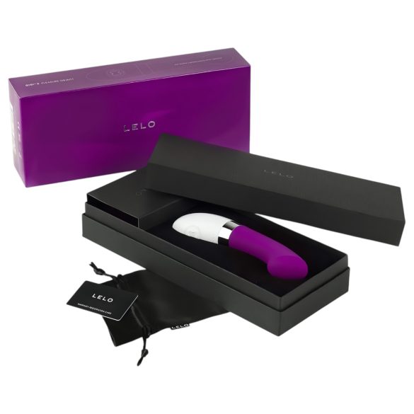 LELO Gigi 2 - vibratore G-spot in silicone (viola)