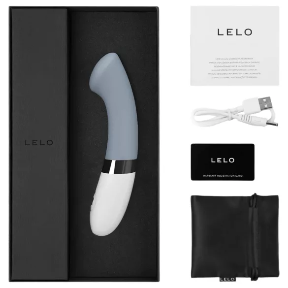 LELO Gigi 2 - vibratore punto G - silicone - grigio