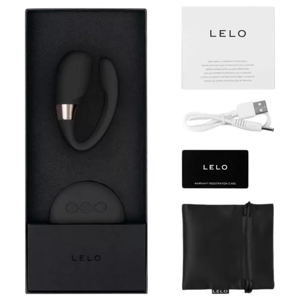 LELO Tiani 3 - vibratore per coppia - silicone nero