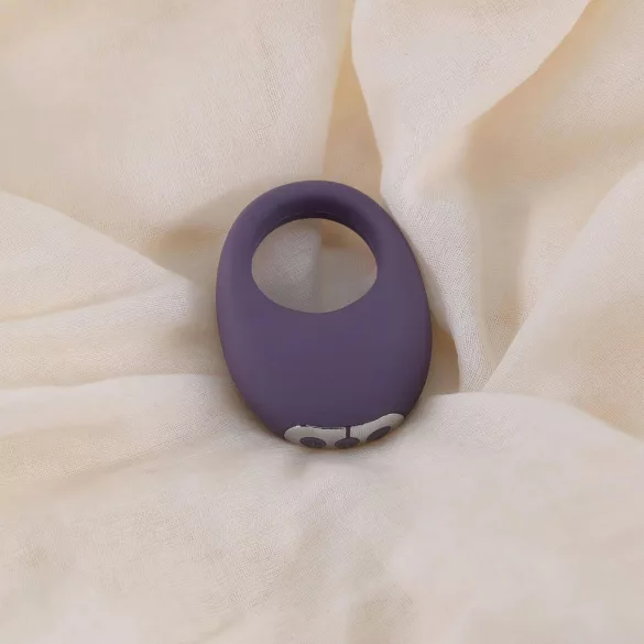 Je Joue Mio - anello vibrante ricaricabile impermeabile - silicone viola