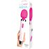 Bodywand Aqua Wand - Massaggiatore Impermeabile (bianco-rosa)