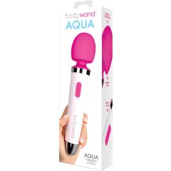   Bodywand Aqua Wand - Vibratore Massaggiante Impermeabile (Bianco-Rosa)