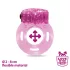 Love in the Pocket - anello fallico vibrante monouso - silicone rosa