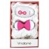 NALONE Miu Miu - coppia di palline vaginali wireless ricaricabili (rosa)