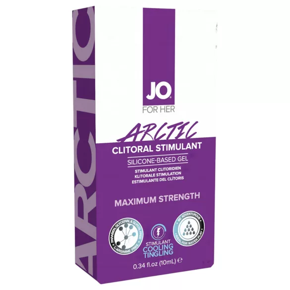 System JO - ARCTIC - gel stimolante per il clitoride per donne (10 ml)