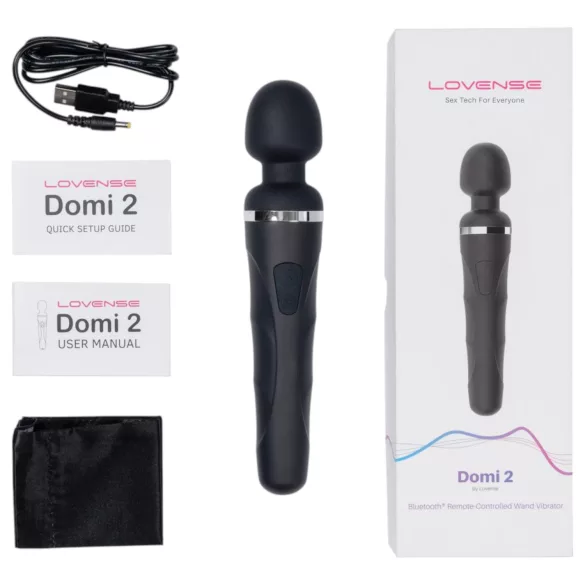 LOVENSE Domi 2 - vibratore massaggiatore intelligente - nero