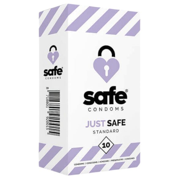 SAFE Just Safe - preservativo standard - vaniglia (confezione da 10)