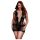 BACI Taglie Forti - Minivestito Allacciato Nero (XL-XXL)