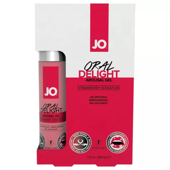 System JO - gel orale commestibile effetto fresco - fragola 30ml