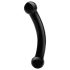 / GLAS - doppio dildo in vetro (nero)