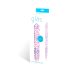 GLAS No. 94 - Dildo in vetro con sfere piccole (rosa)