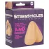 Stressticles - pallina antistress - testicoli realistici colore naturale