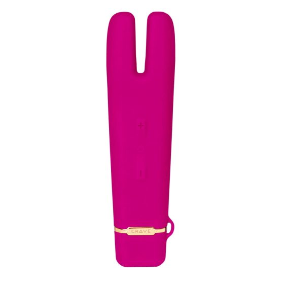 Crave Duet Flex - vibratore per clitoride ricaricabile (rosa)