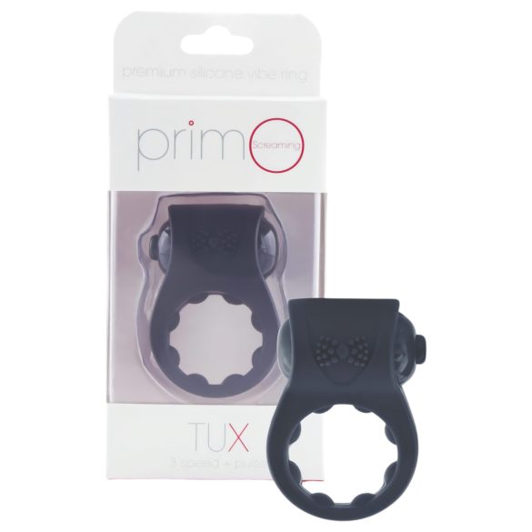Screaming PrimO Tux - Anello Vibrante Impermeabile (Nero)