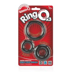 Screaming O - Set di anelli per pene in silicone (3 pezzi)
