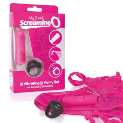   MySecret Screaming Pant - mutandine a vibrazione radio - rosa (S-L)
