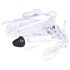 MySecret Panty Vibro - Slip vibrante con telecomando - bianco (S-L)