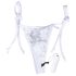 MySecret Panty Vibro - Slip vibrante con telecomando - bianco (S-L)